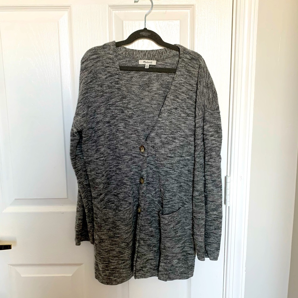 Madewell Button Down Sweater